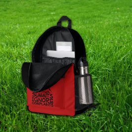 Mochila Minimalista para Trilha Amantes preto verm