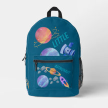 Mochila para Crianças Astronautas - Espaço Colorid