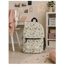 Mochila Personalizada com Padrão de Tucano Tropica