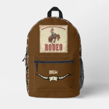 Mochila Personalizada de Rodeio para Meninos com D