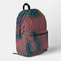 Mochila Psicanédica 3D Pele de Cobra – Réptil Colo