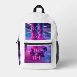 Mochila Retro dos Anos 90 Bolsa Neon Streetwear