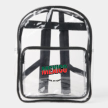 Mochila Transparente 3D Personalizada com a Heranç