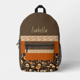Mochila Verde e Laranja Boho