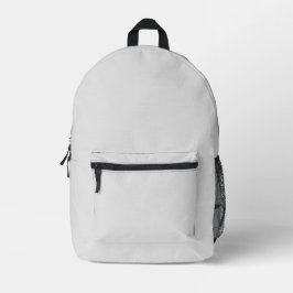 Mochilas de Cinza leve simples mochila impressa
