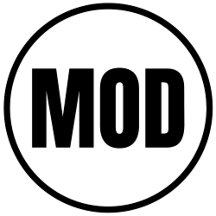 MOD - Adesivo circular clássico de modesto