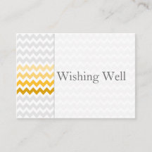 Mod chevron yellow ombre que deseja cartões