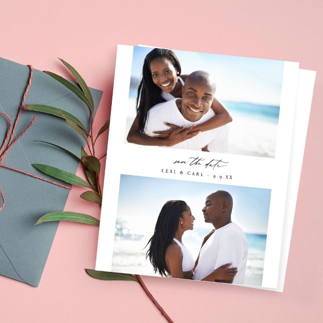 MOD H Duo de orçamento Foto para salvar data (Criador carregado)