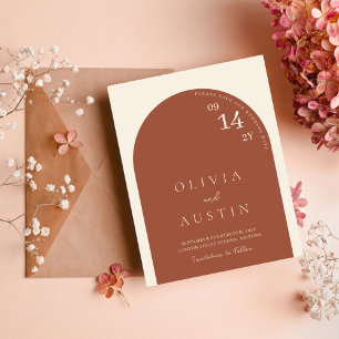 Mod Minimalista Terracotta Arch Foto Salvar Data