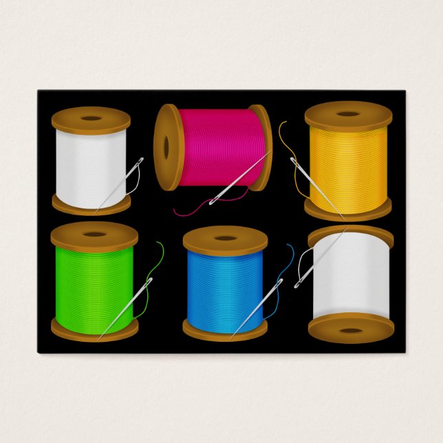 Moda - Cartão/Etiqueta Seamstress - SRF (Frente)