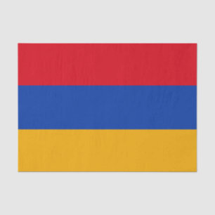 moda da Armênia, papel de seda da bandeira da Armê