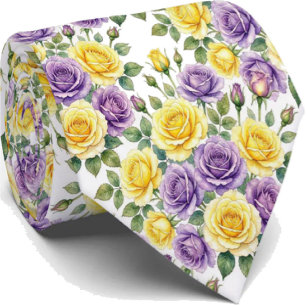 Moda de Primavera   Gravata Floral para Casamento 