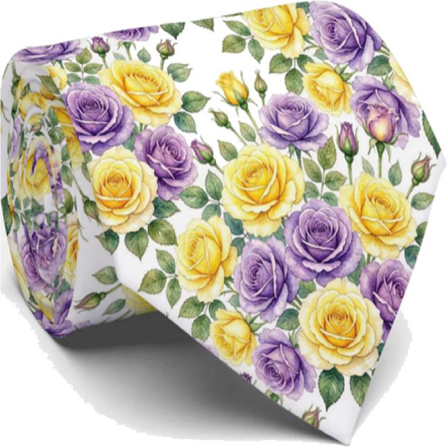 Moda de Primavera | Gravata Floral para Casamento  (Criador carregado)