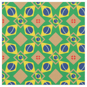 Moda do Tecido Brasil e Bandeira