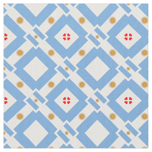 Moda do Tecido da Argentina Flag & Argentina (Detalhe)