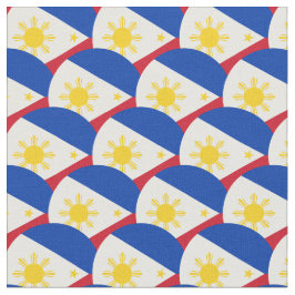 Moda do Tecido da Filipinas Flag e Filipinas