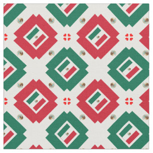 Moda do Tecido de tendências da bandeira mexicana