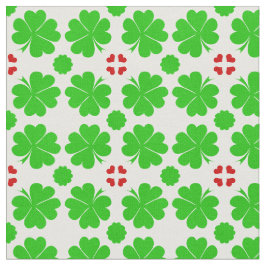 Moda do tecido de tendências Shamrock & Lucky Clov