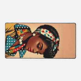 Moda feminina negra dos anos cinquenta, presente d