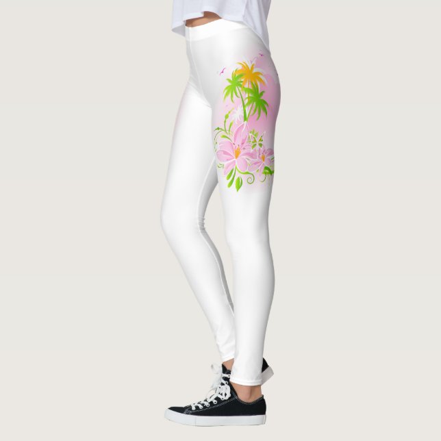 Moda Floral 12 Leggings (Esquerda)