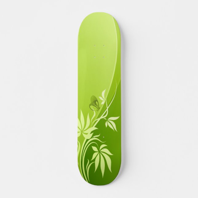 Moda Floral 4 skateboard (Frente)