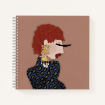 Moda Josephine aux grandes boucles d'oreilles