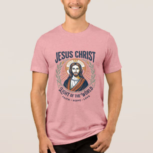 Moda Modesta Jesus Valores Femininos Camiseta Insp