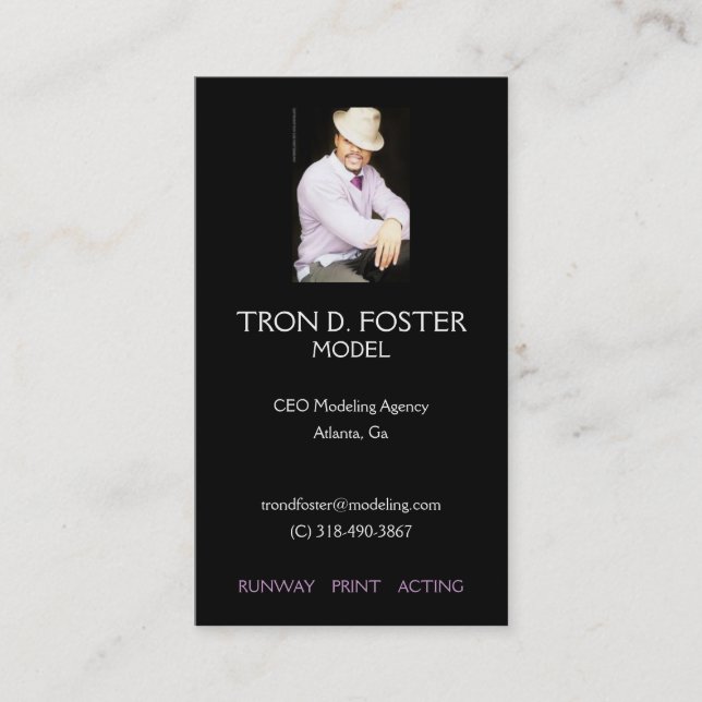 Modelando o cartão de visita (Frente)