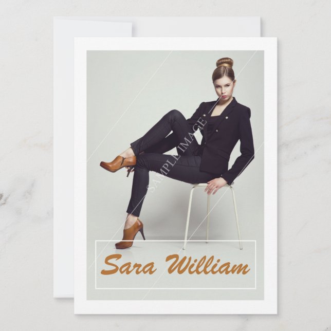 Modelando o cartão dos comp(s) (Frente)