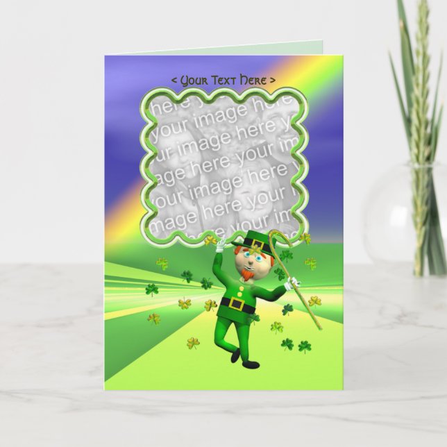 Modelo afortunado da dança do dia de St Patrick (Frente)