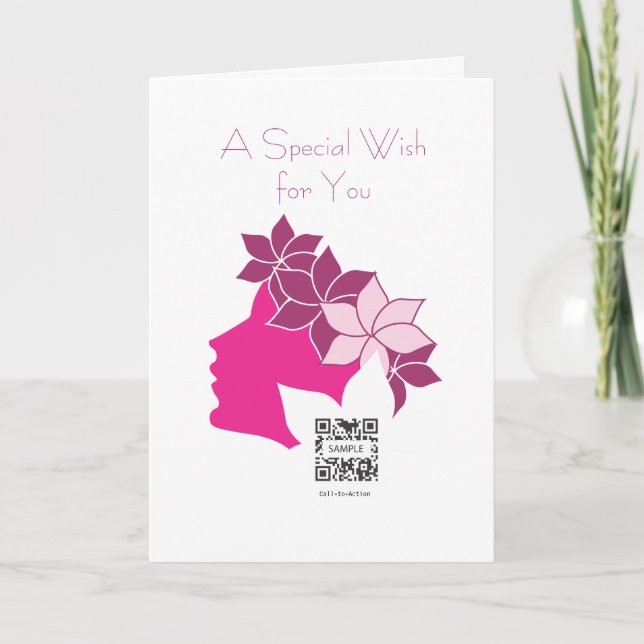 Modelo Afrodite Spa e Boutique - Cartão Saudável (Frente)