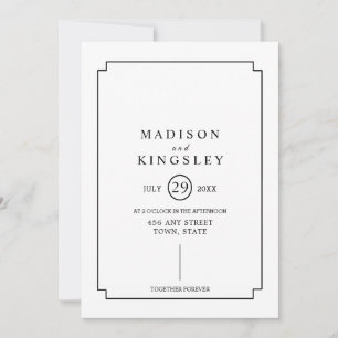 modelo antiga estrutura da escola Convite de Casam