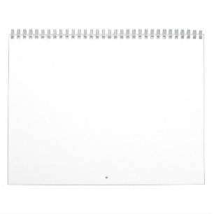 Modelo Branco do Calendário Vazio 2020