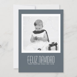 Modelo Contemporâneo Feliz Navidad