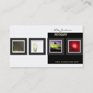 Modelo das fotos dos cartões de visitas da