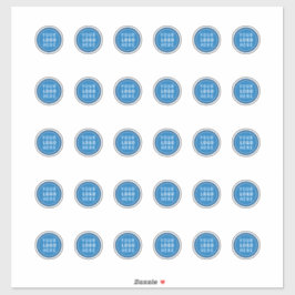 Modelo de adesivo de vinil de logotipo de empresa