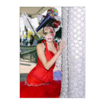 Modelo de Arte de Parede Acrílica de Vestido Verme