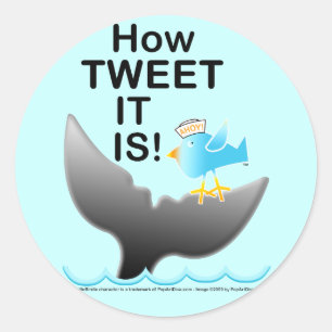 Modelo de autocolante