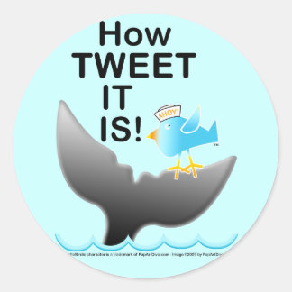 Modelo de autocolante