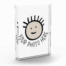 Modelo de Bloco de Fotos VERTICAL Personalizado em