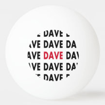 Modelo de Bola de Ping Pong do Dave