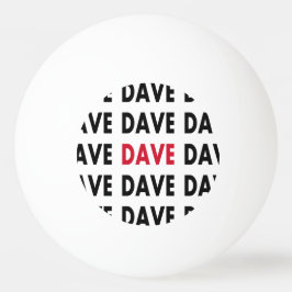 Modelo de Bola de Ping Pong do Dave