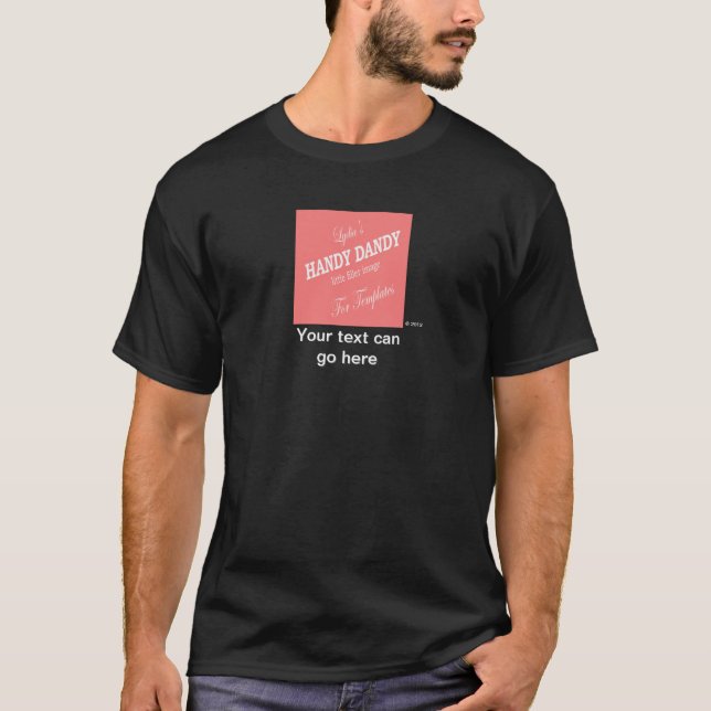 Modelo de Camisa Escura (Frente)