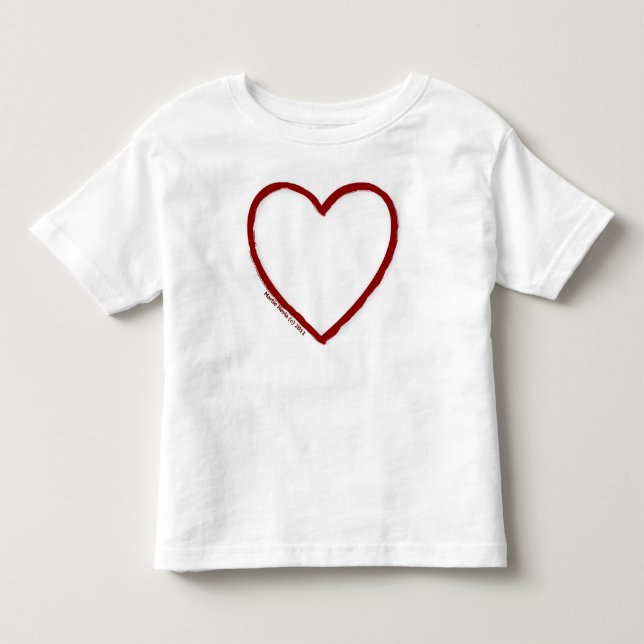 Modelo de Camisas de Amor e Ódio (Frente)