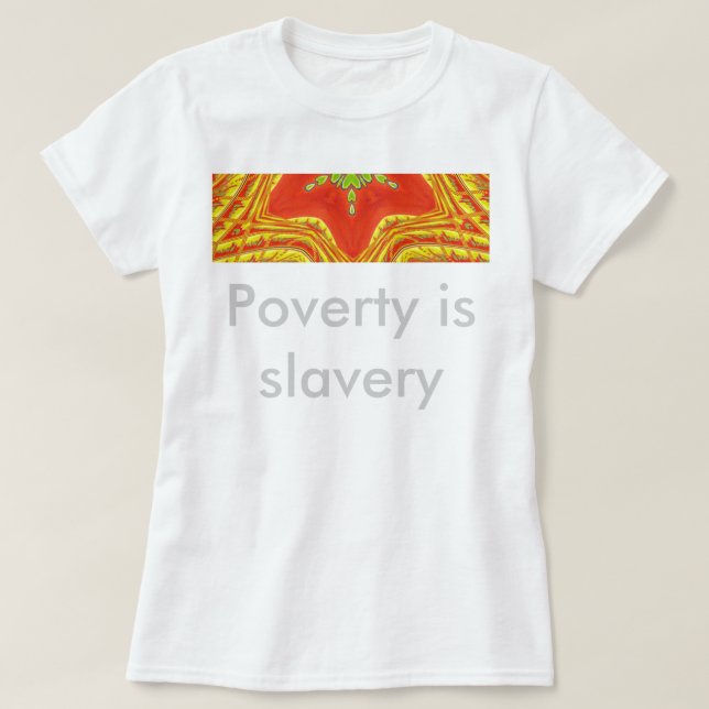 Modelo de Camiseta Básica para Senhoras (Frente do Design)