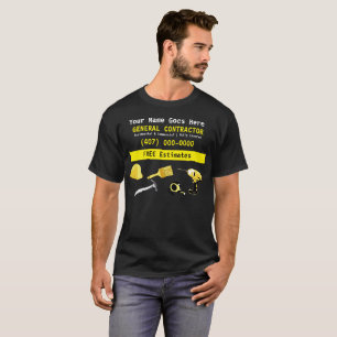Modelo de Camiseta Faz-Tudo do Prestador de Serviç