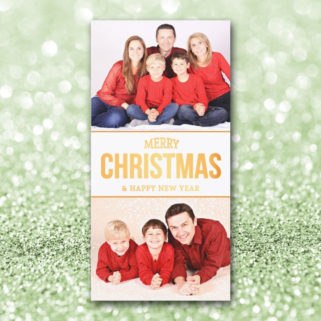 Modelo de Carta de Natal e Foto do DIY (Criador carregado)