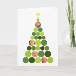 Modelo de Cartão com fotos de Férias