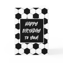 Modelo de cartão de cumprimento com padrão de bola