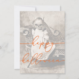 Modelo de Cartão de Halloween Spooky